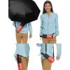 imageREPEL Windproof Travel Umbrella  Compact ampamp Withstands Winds up to 85MPH  Strongest Premium Auto Folding Umbrella for Rain and Sun  Durable Light ampamp Portable for Women ampamp Men  Fits Backpack ampamp CarsBlack Umbrella  Black  Red Carrying Sling