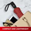 imageREPEL Windproof Travel Umbrella  Compact ampamp Withstands Winds up to 85MPH  Strongest Premium Auto Folding Umbrella for Rain and Sun  Durable Light ampamp Portable for Women ampamp Men  Fits Backpack ampamp CarsRed