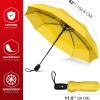 imageREPEL Windproof Travel Umbrella  Compact ampamp Withstands Winds up to 85MPH  Strongest Premium Auto Folding Umbrella for Rain and Sun  Durable Light ampamp Portable for Women ampamp Men  Fits Backpack ampamp CarsYellow